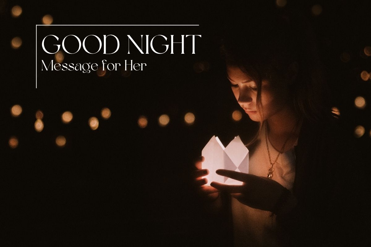 romantic good night message for her to fall in love image
