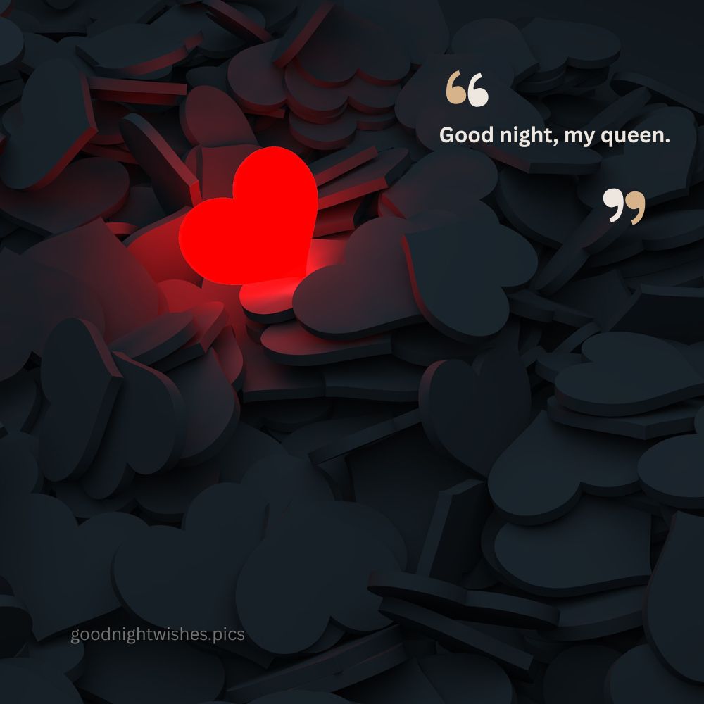 romantic good night message for her